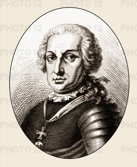 Eorge Browne, Seoirse de Brún, Georg Reichsgraf von Browne, 1698-1792, an Irish soldier in the