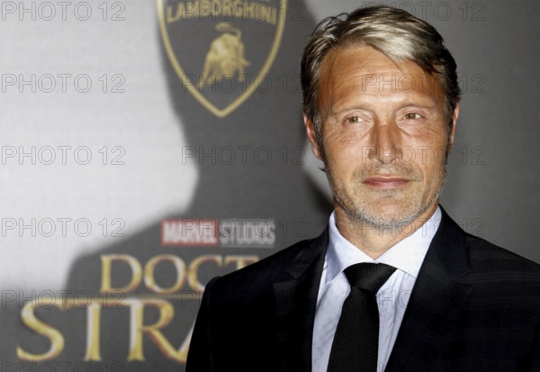Mads Mikkelsen at the World premiere of 'Doctor Strange' held at the El Capitan Theatre in