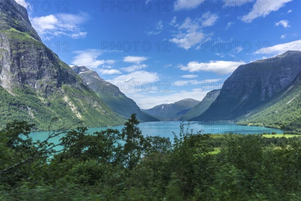 The Kjenndalsbreen is part of the Jostedalsbreen, one of the largest glaciers in Norway, and forms