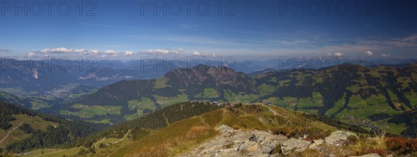 Mountain view .The Alpbachtal is a valley in Tyrol, Austria.One of the most diverse skiing areas in