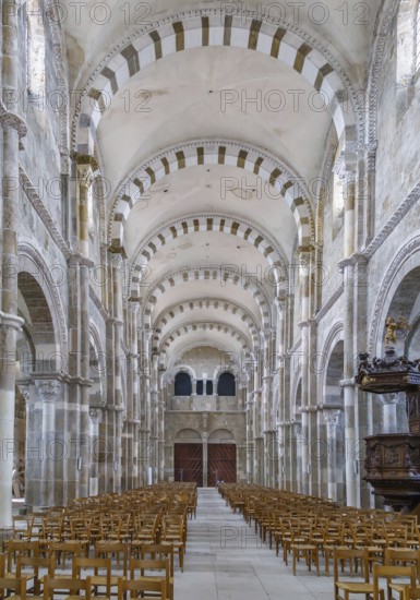 Vezelay Abbey is a Benedictine and Cluniac monastery in Vezelay, department of Yonne, France.