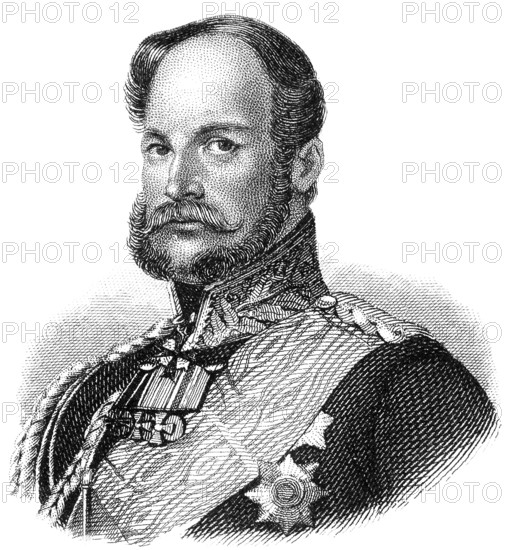 Wilhelm I or William I, 1797-1888, from the House of Hohenzollern, king of Prussia and first German