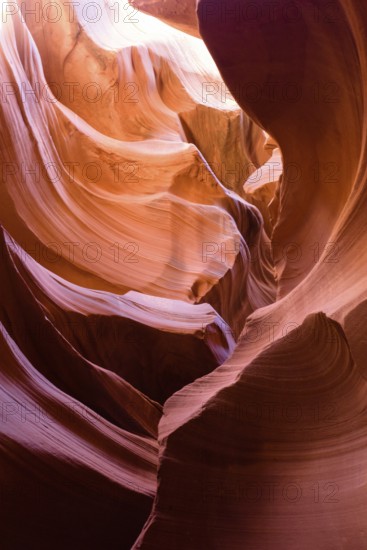Antelope Canyon is a slot canyon in the American Southwest, on Navajo land east of Page, Arizona.