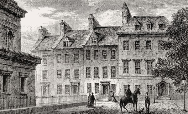 Park Place, town house for Lord Advocate, Ilay Campbell, Edinburgh, Scotland, 19th century