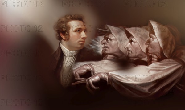 Henry Fuseli or Johann Heinrich Füssli, 1741 – 1825, Swiss painter, draughtsman and writer,