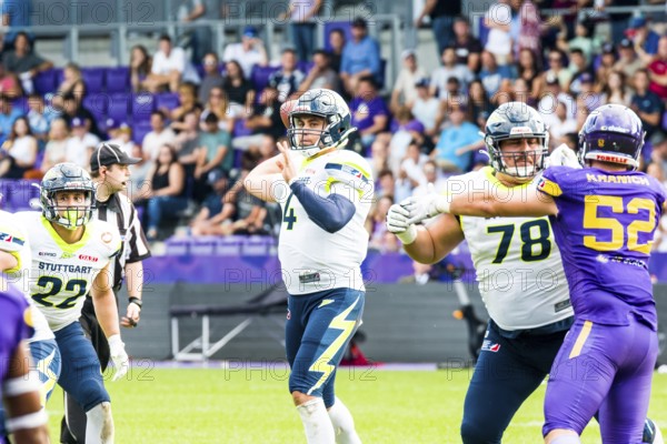 European League of Football, ELF/ Halbfinalspiel : Stuttgart Surge @ Vienna Vikings am 16. Sept.