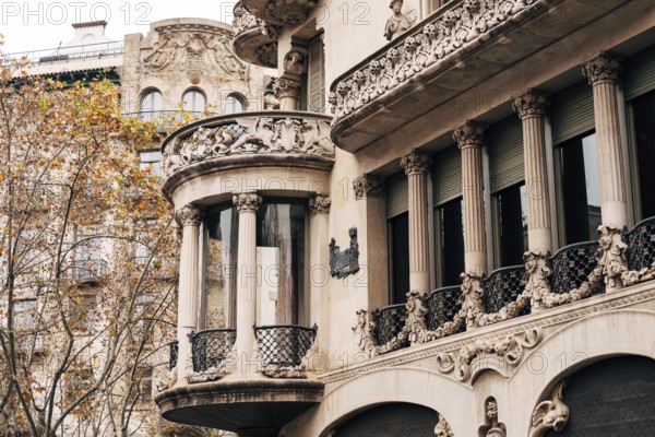The House of Lieo-i-Morera is a six-storey residential building in Barcelona, a masterpiece of