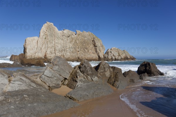 Beach of the Arnia, Liencres, Cantabria, Spain