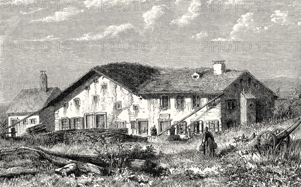 La Chaux-de-Fonds, Neuchâtel, Switzerland, Birthplace of Louis Léopold Robert, 1794 – 1835, a Swiss