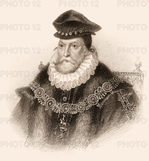 Edward Fiennes de Clinton, 1. Earl of Lincoln, 1512-1584/85, englischer Adliger und Lord High