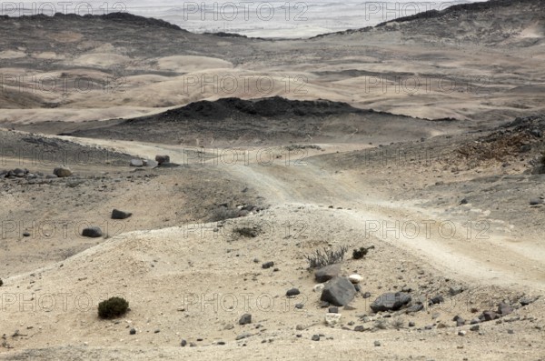 Namib Desert near Swakopmund, Namibia, Africa Namib is the oldest desert on earth and is a UNESCO