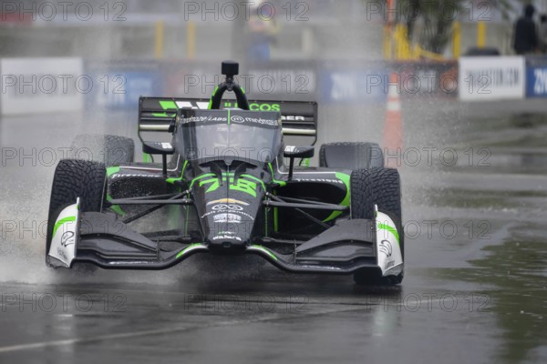 INDYCAR Series driver, AGUSTIN HUGO CANAPINO (R) (78) of Arrecifes, Argentina, travels through the