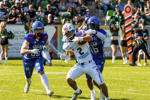 German Football League, Game: Schwäbisch Hall Unicorns, Allgäu Comets in the Optima Sportpark in