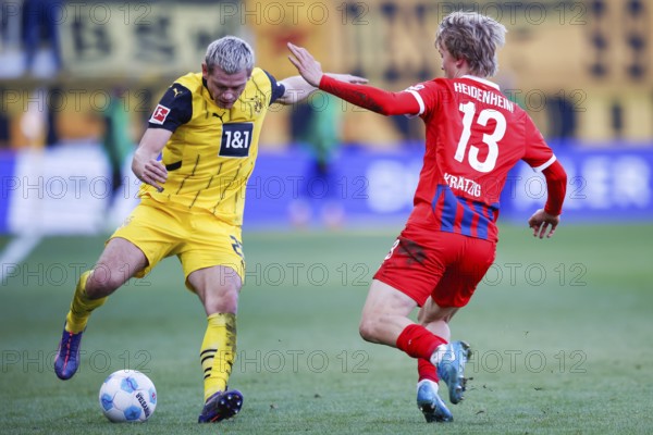 Germany: Soccer 1st Bundesliga, Matchday 20 - 1. FC Heidenheim vs. Borussia Dortmund - Voith-Arena