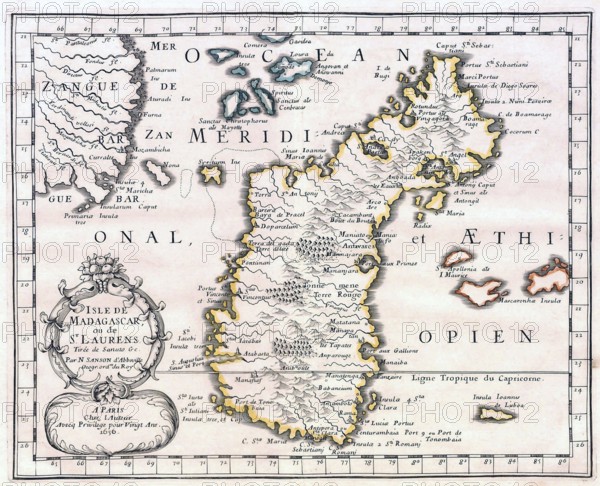 Madagascar was the scene of the activities of the French East India Company. The French East India