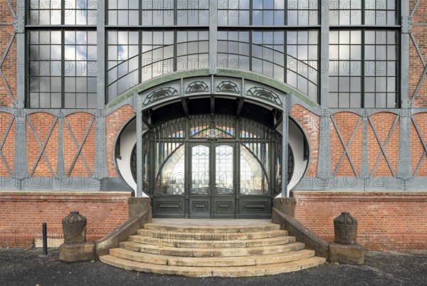 Dortmund, Zollern II/IV colliery, machine hall, built 1889-1904 by Paul Knobbe. Art Nouveau