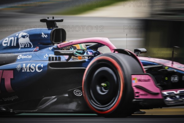 Pierre Gasly of France drives the BWT Alpine F1 Team A525 Renault during third practice in the 2025