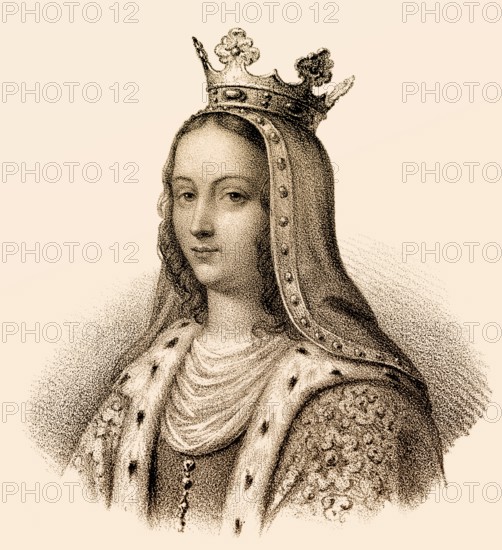 Joan of Burgundy, Jeanne de Bourgogne, Johanna von Burgund, 1293-1349, also known as Joan the Lame