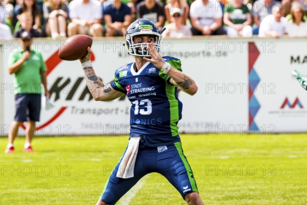 erima GFL / German Football League,  Schwaebisch Hall Unicorns -  Straubing Spiders  in the