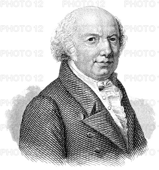 Karl August Böttiger, 1760 - 1835, German archaeologist and classicist, prominent member of the