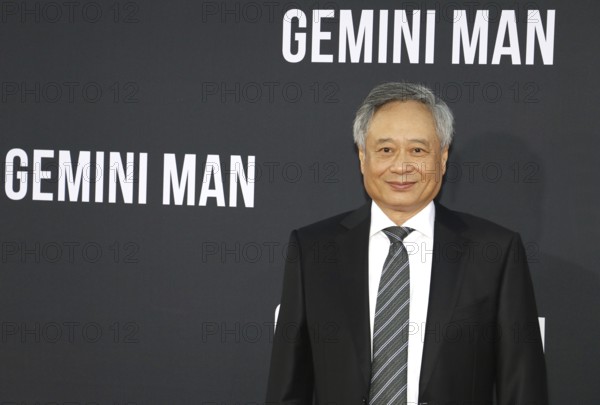 Ang Lee at the Los Angeles premiere of 'Gemini Man' held at the TCL Chinese Theatre in Hollywood,
