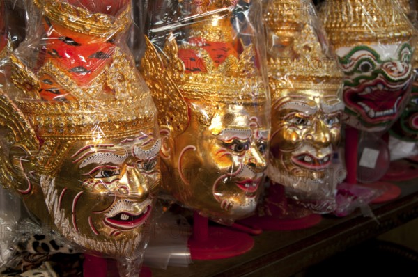 Khon is a Thai classical dance drama often incorporating characters from the Ramakien, Thailand's