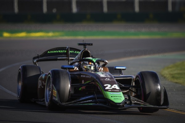 MELBOURNE, AUSTRALIA, MARCH 22: Joshua Durksen of Paraguay and PHM AIX Racing during qualifying at