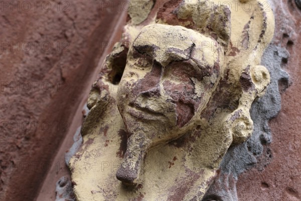 Stone relief