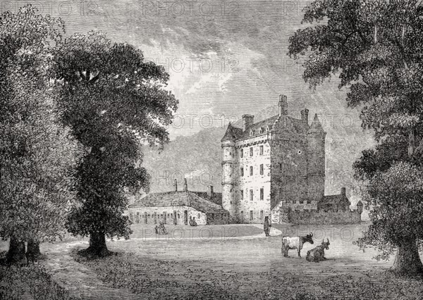 Melville Castle, 1776, Midlothian, Edinburgh, Scotland, United Kingdom