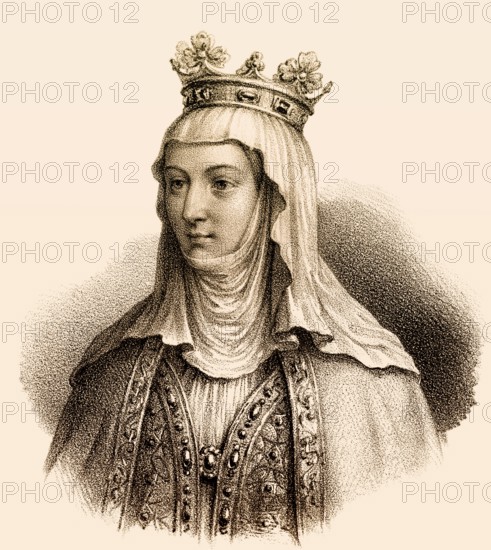 Clementia of Hungary, Clémence de Hongrie, Klementine von Ungarn, 1293-1328, queen of France and