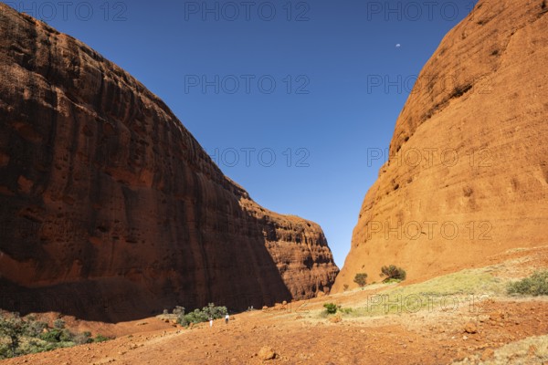 Kata Tjuta, formerly The Olgas, Walpa Gorge Area, Uluru-Kata Tjuta National Park, Northern