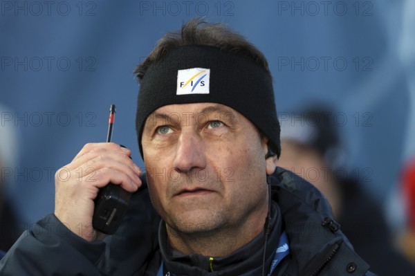 Sandro Pertile (FIS Race Director) at the New Year's Ski Jumping 73rd Four Hills Tournament