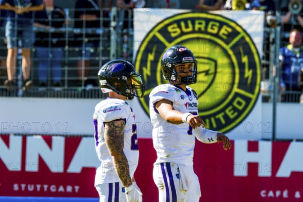 European League of Football/ Game : Frankfurt Galaxy -Stuttgart Surge July . 10. 2022