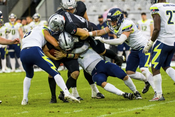 European League of Football, ELF/ Game :Stuttgart Surge  at Tirol Raiders on 26. Aug.  2023 ,in the