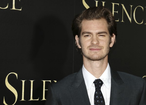 Andrew Garfield at the Los Angeles premiere of 'Silence' held at the Directors Guild Of America in