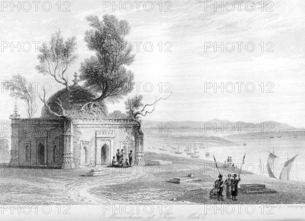 Mausoleum At raje Mahil, India
