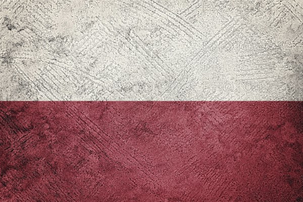 Grunge Poland flag. Poland
