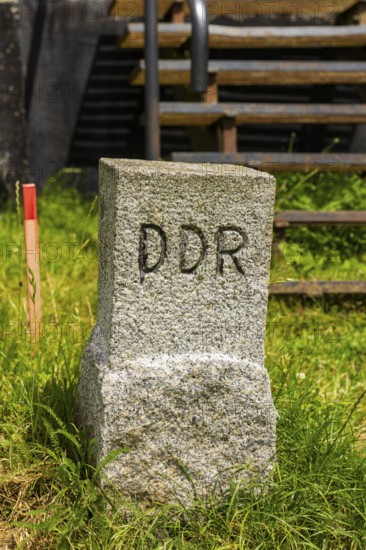 The former GDR border tower in Bartolfelde, between Bartolfelde and Bockelnhagen, is located on the