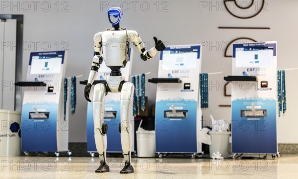Unitree H1, H1-2, the first humanoid robot from the Chinese company Unitree. European Robotics