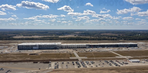 Marshall, Michigan, Construction of Ford's electric vehicle battery plant at its BlueOval Battery
