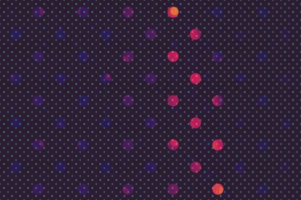 Gradient dot pattern. Graphic abstract geometric background for print. Design wallpaper. geometric
