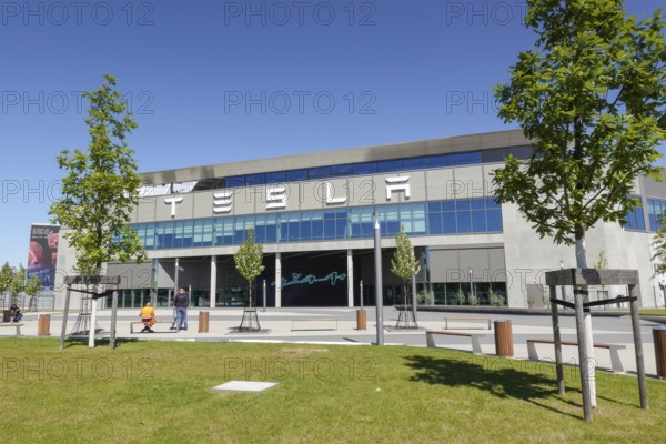 Tesla Giga-Factory, Grünheide, Brandenburg, Germany
