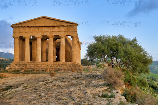 Temple of Concordia (Tempio della Concordia). Valle dei Templi (Valley of the Temples). Agrigento
