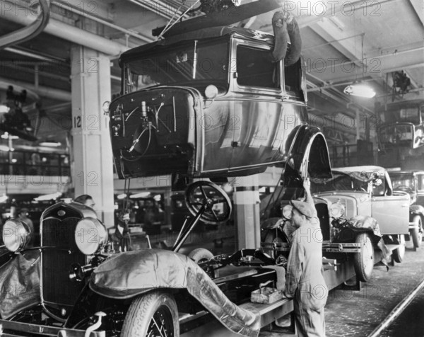 Ford history. It's factory in Highland park Michigan USA was a production facility for the Model T