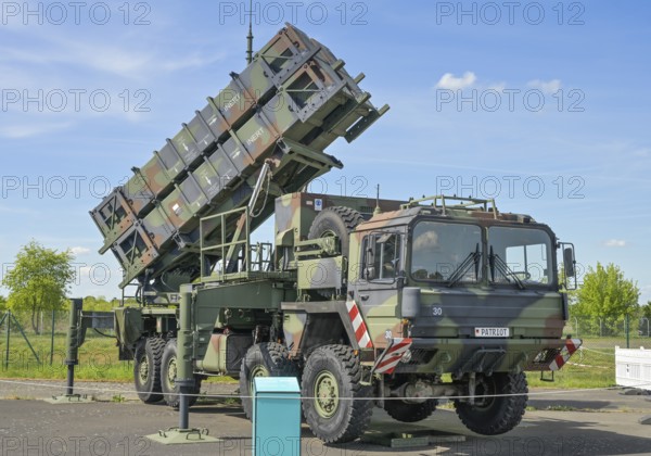 Patriot MIM-104 air defence system on truck, Military History Museum of the German Armed Forces,
