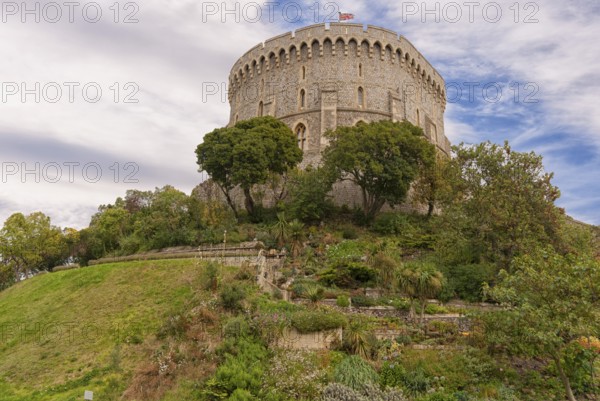 Windsor Castle is located in the English town of Windsor in the south of England in the county of