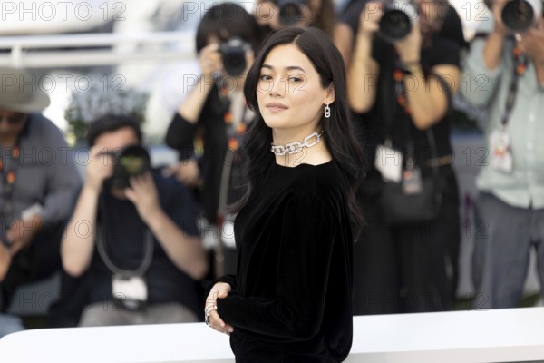 Cannes, France - 15.5.2024: Camilla Aiko during the photocall for A PALE VIEW OF HILLS at the 78th