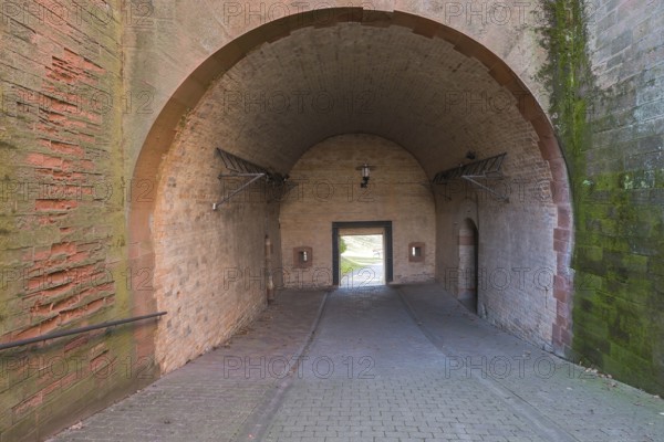 Germersheim Fortress, royal Bavarian fortress, Fronte Lamotte, Germersheim, Rhineland-Palatinate,