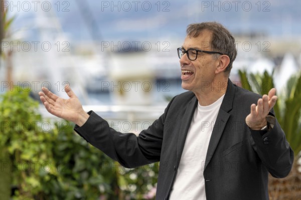 Cannes, France - 16.5.2024: Dominik Moll during the Photocall Dossier 137 Case 137 during the 78th
