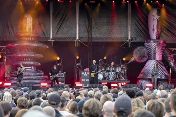 The Smashing Pumpkins, rock band, USA, The Aghori Tour 2025, open air at the Citadel Music